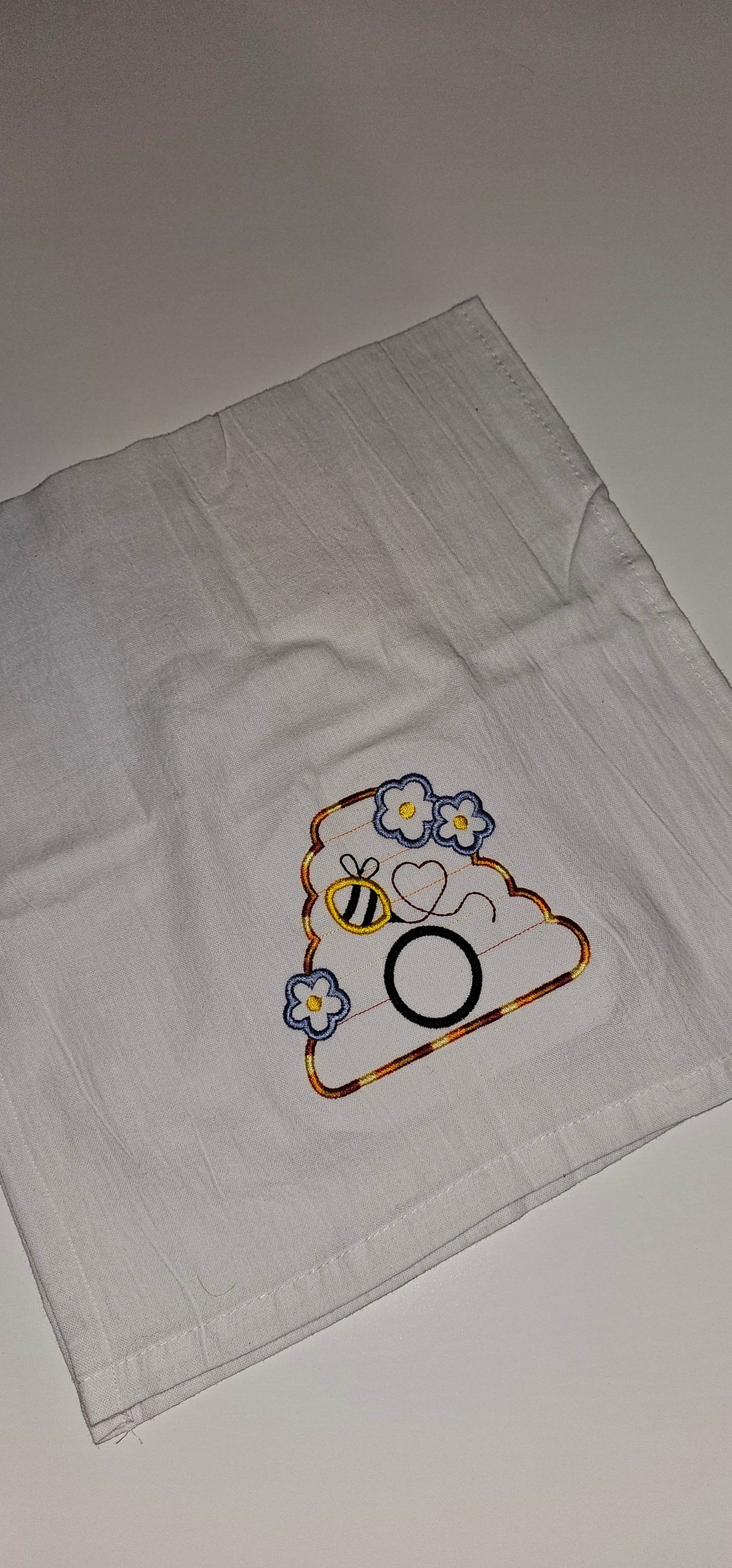 Beehive Monogrammed Towel