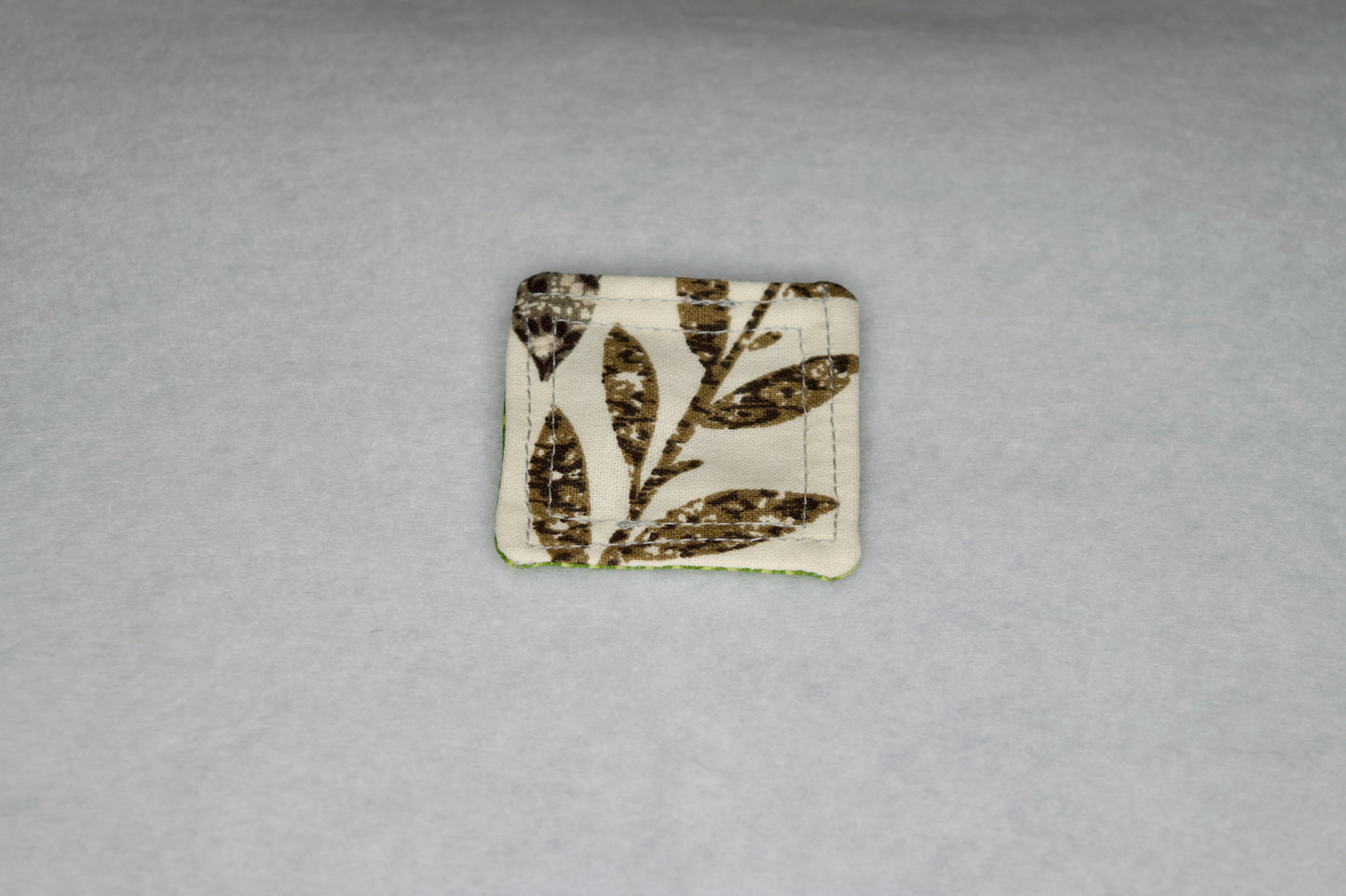 Vines / Green Lattice Pocket Prayer Quilt