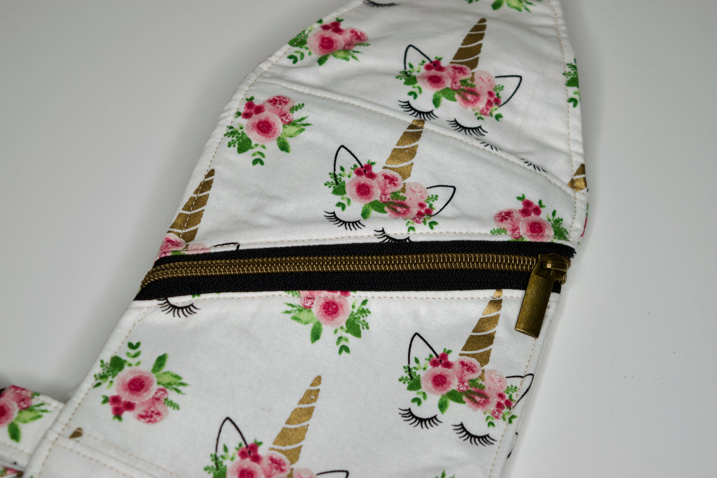 Unicorns / Green Crossbody Sling
