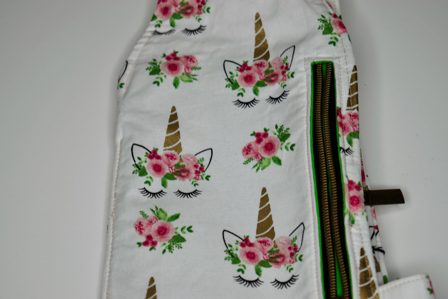Unicorns / Green Crossbody Sling