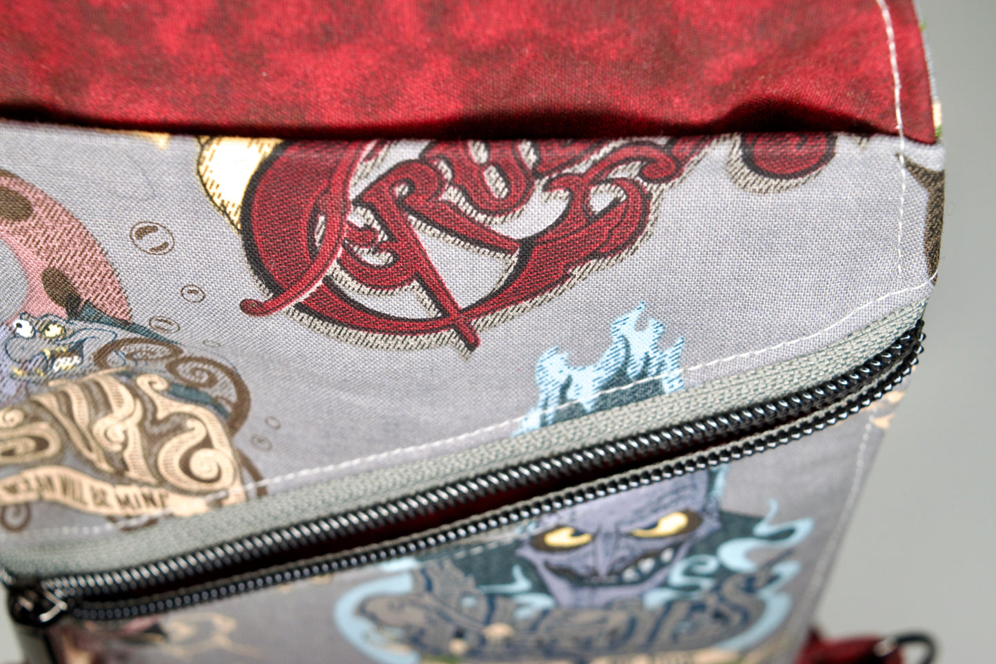 Disney Villains / Burgundy Crossbody Sling