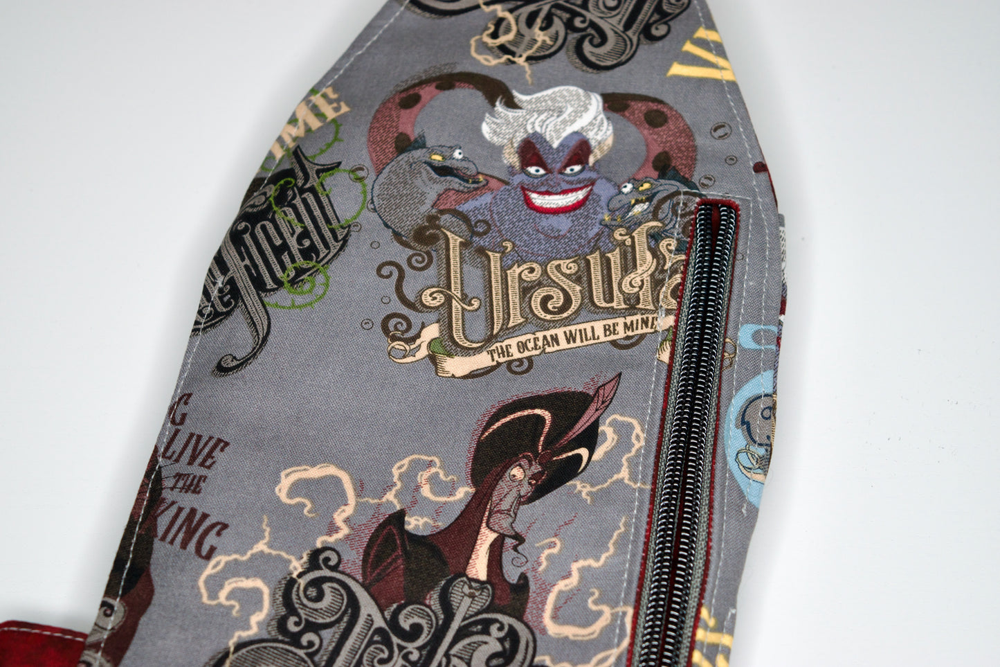Disney Villains / Burgundy Crossbody Sling