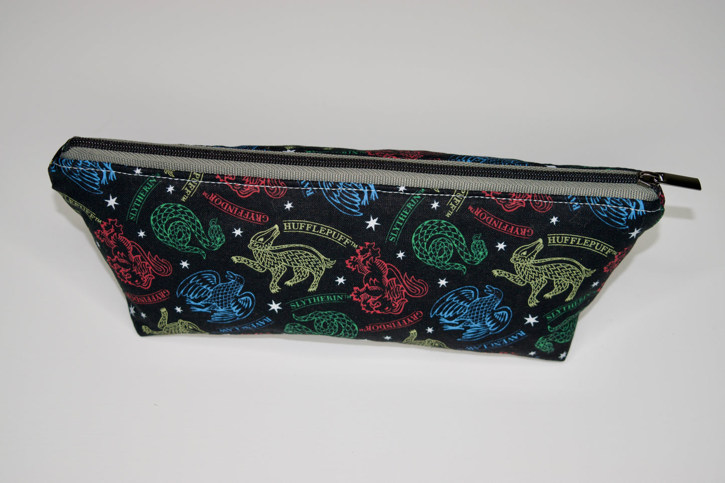 Harry Potter / Gray and White Stripes Small Zipper Pouch