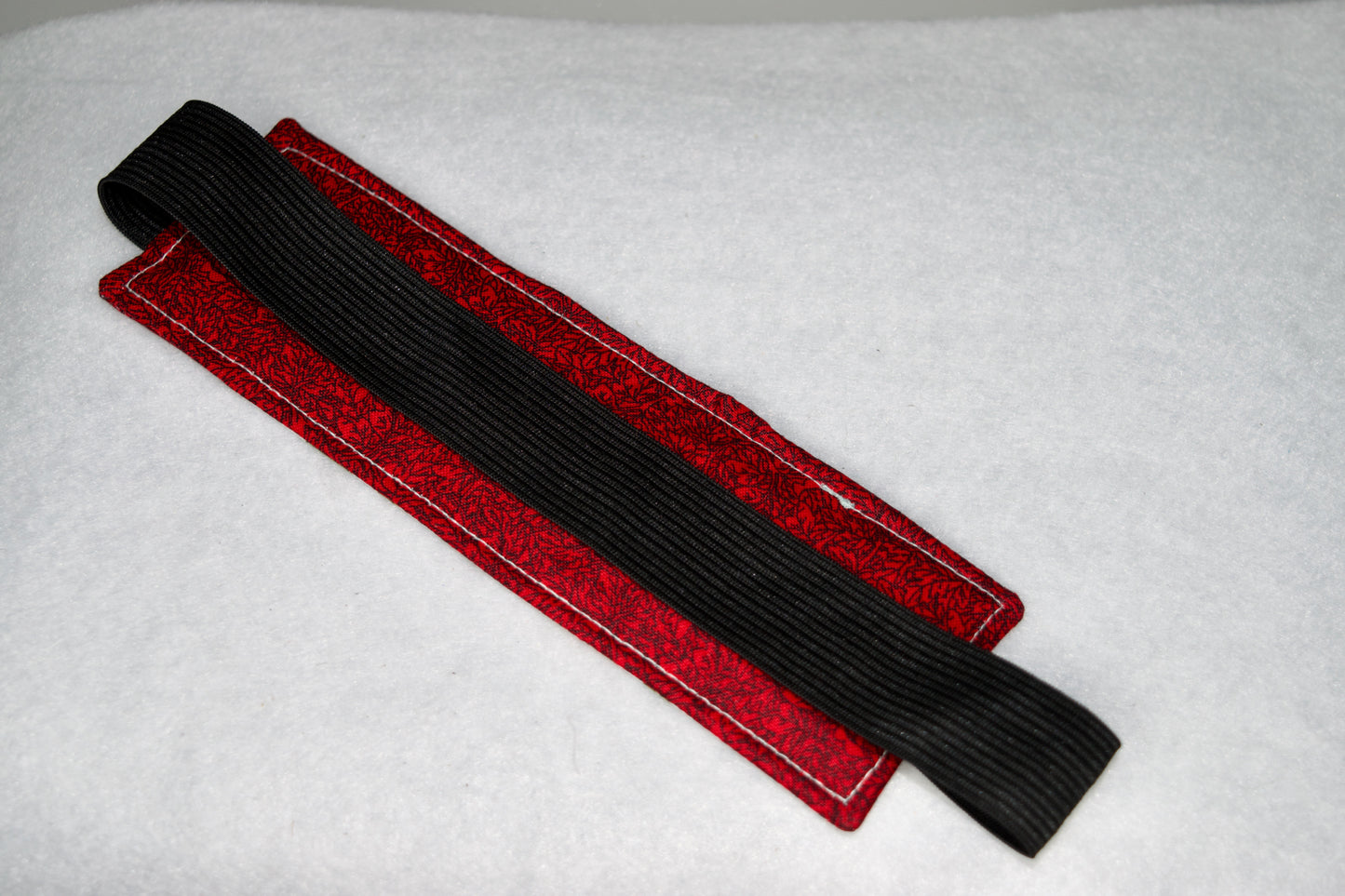 Red Leaves / Mice Elastic Bookmark