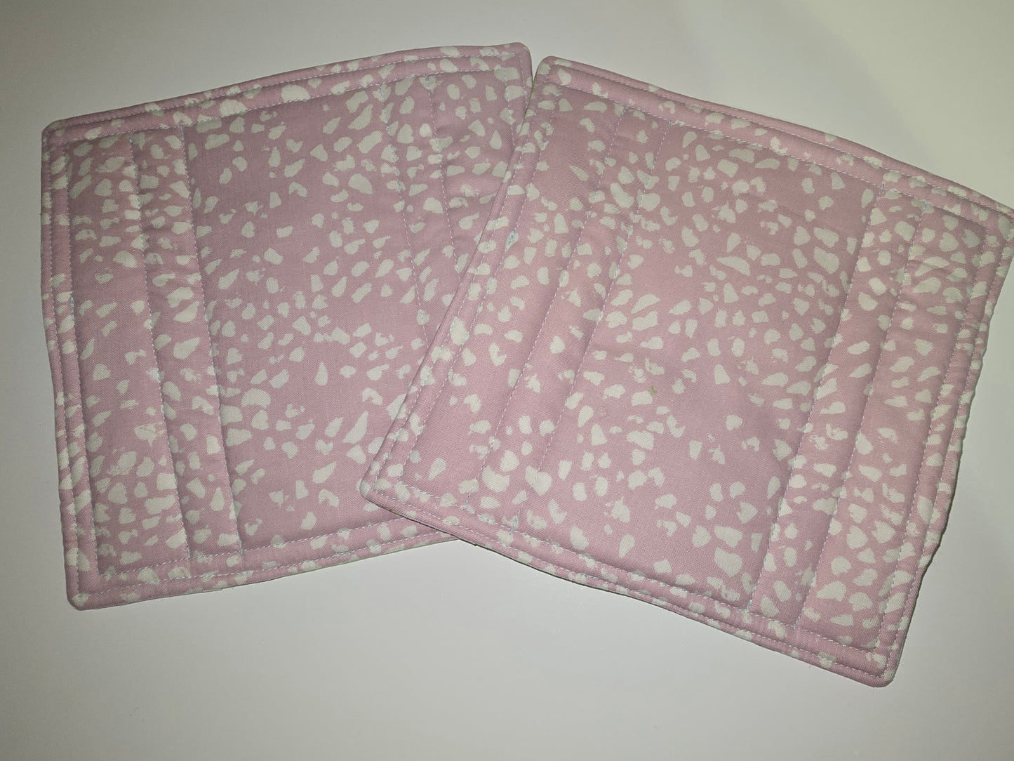 Alpacas and Pink with White Dots Potholders