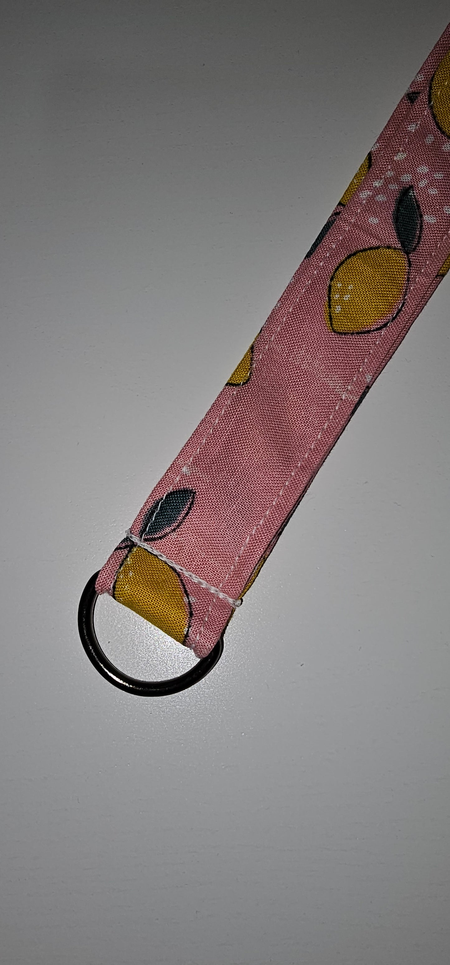 Pink Lemonade Wristlet Keychain
