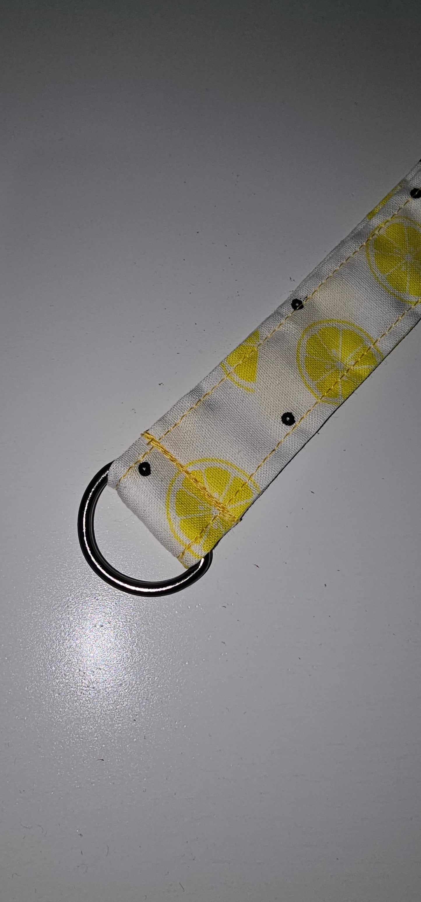 Lemons Wristlet Keychain