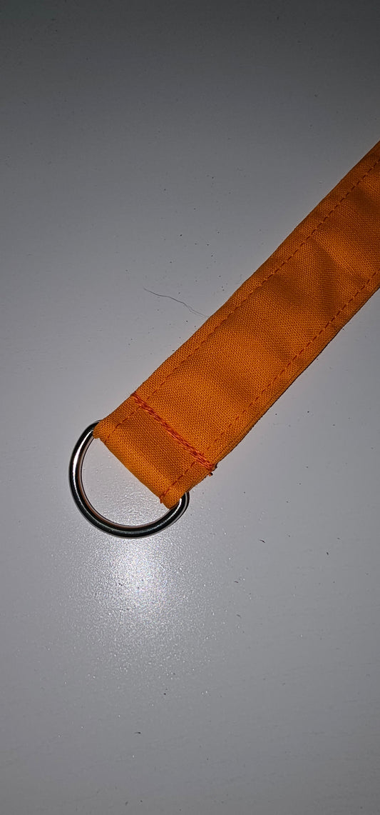 Orange Wristlet Keychain