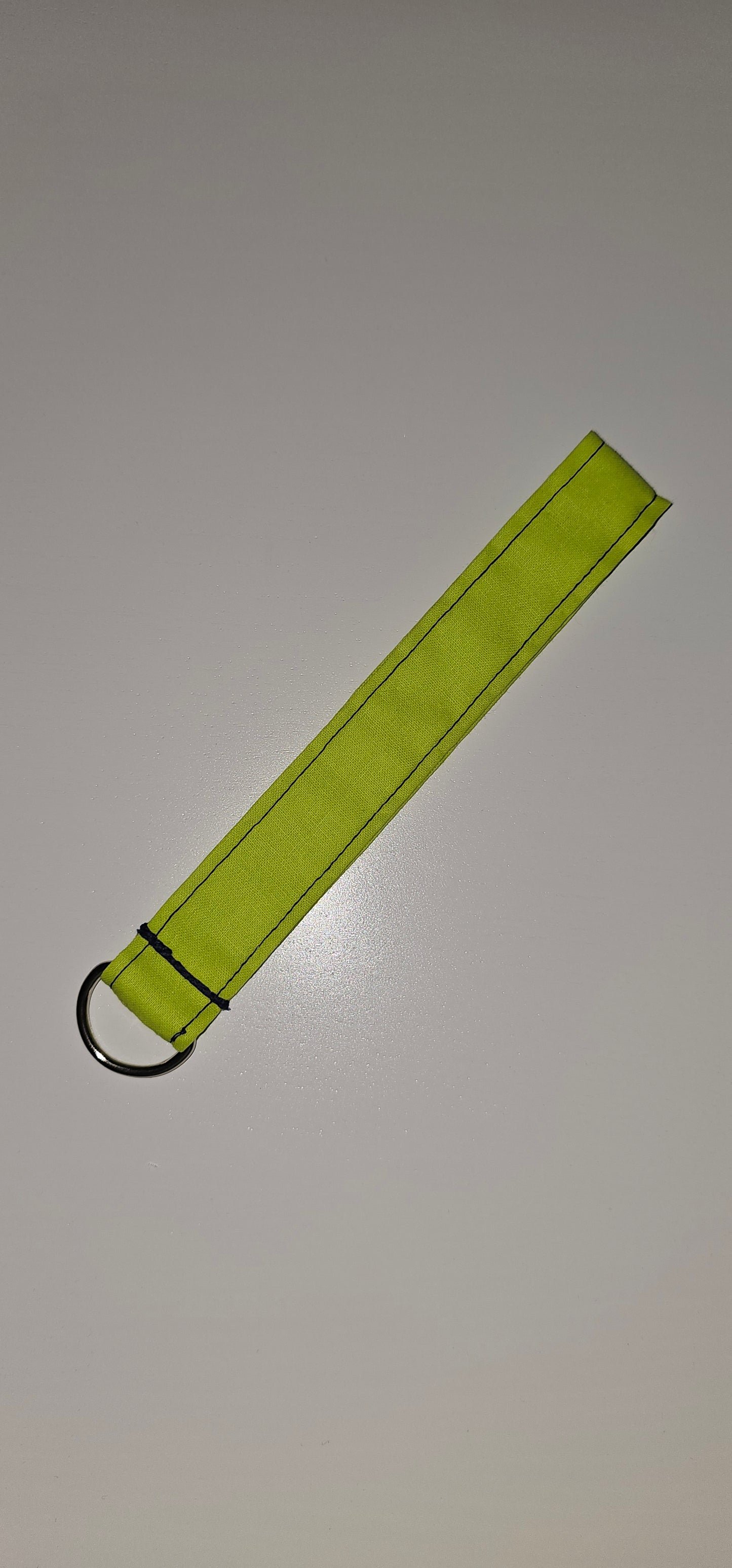 Lime Green Wristlet Keychain