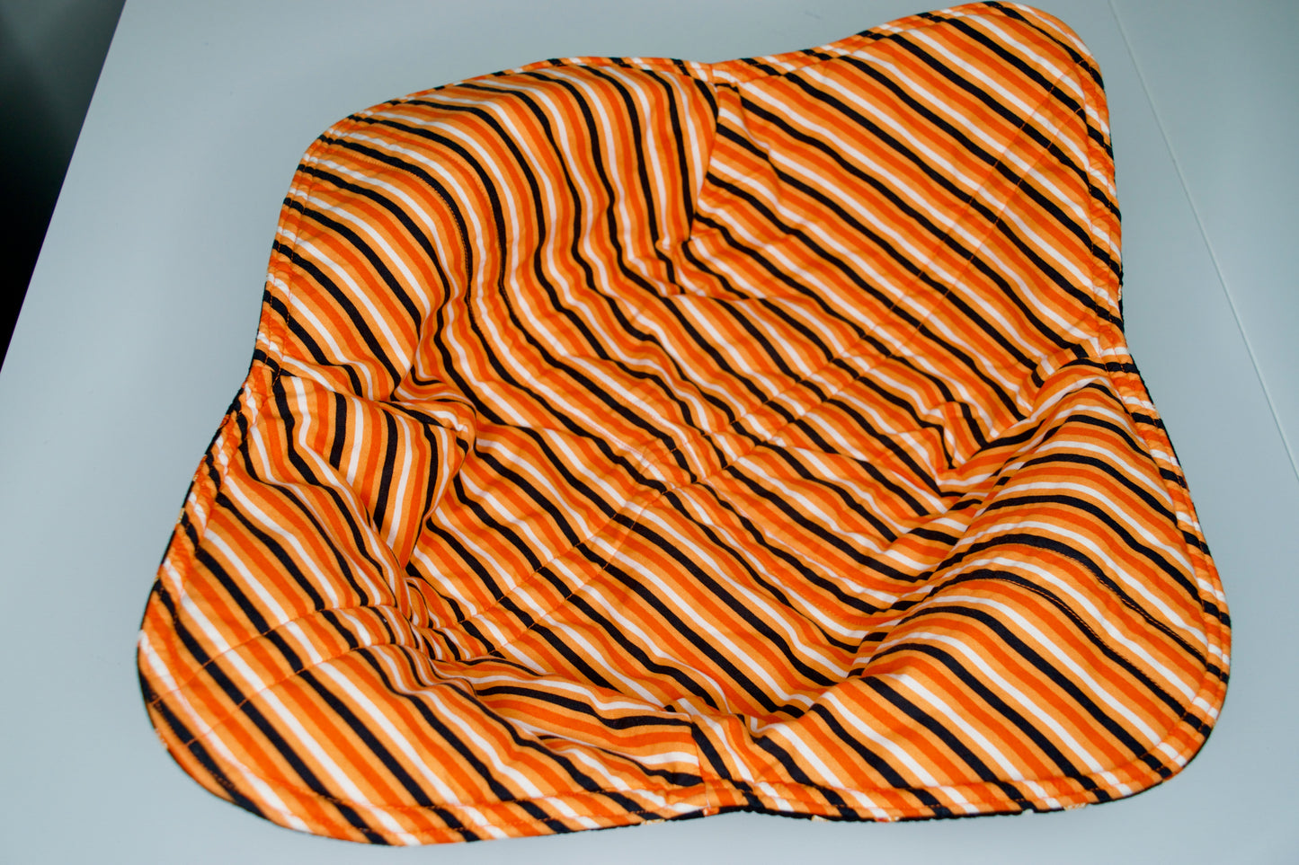 Candy Corn / Stripe Jumbo Bowl Cozy