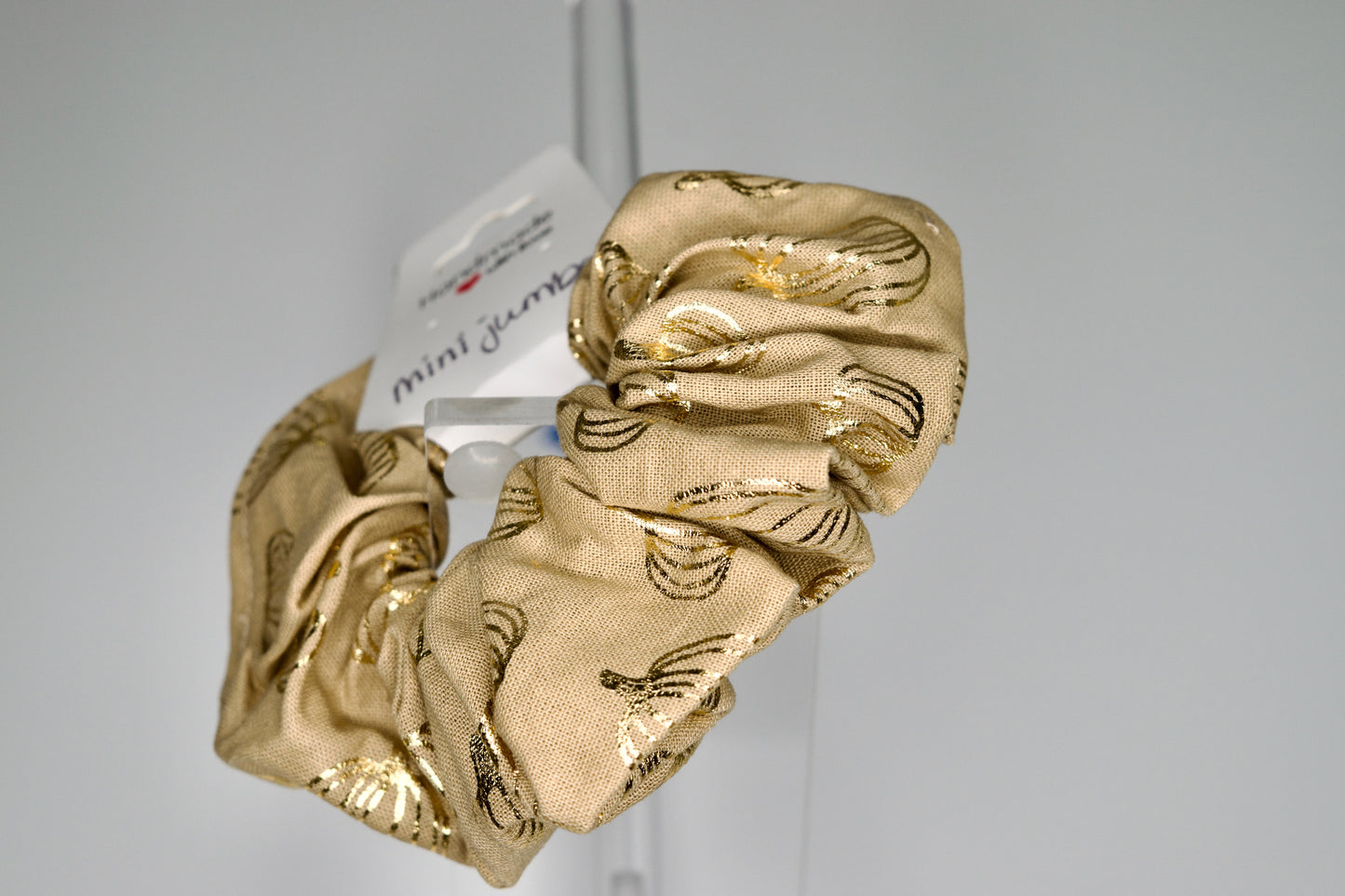 Mini Jumbo Gold Pumpkins Scrunchie