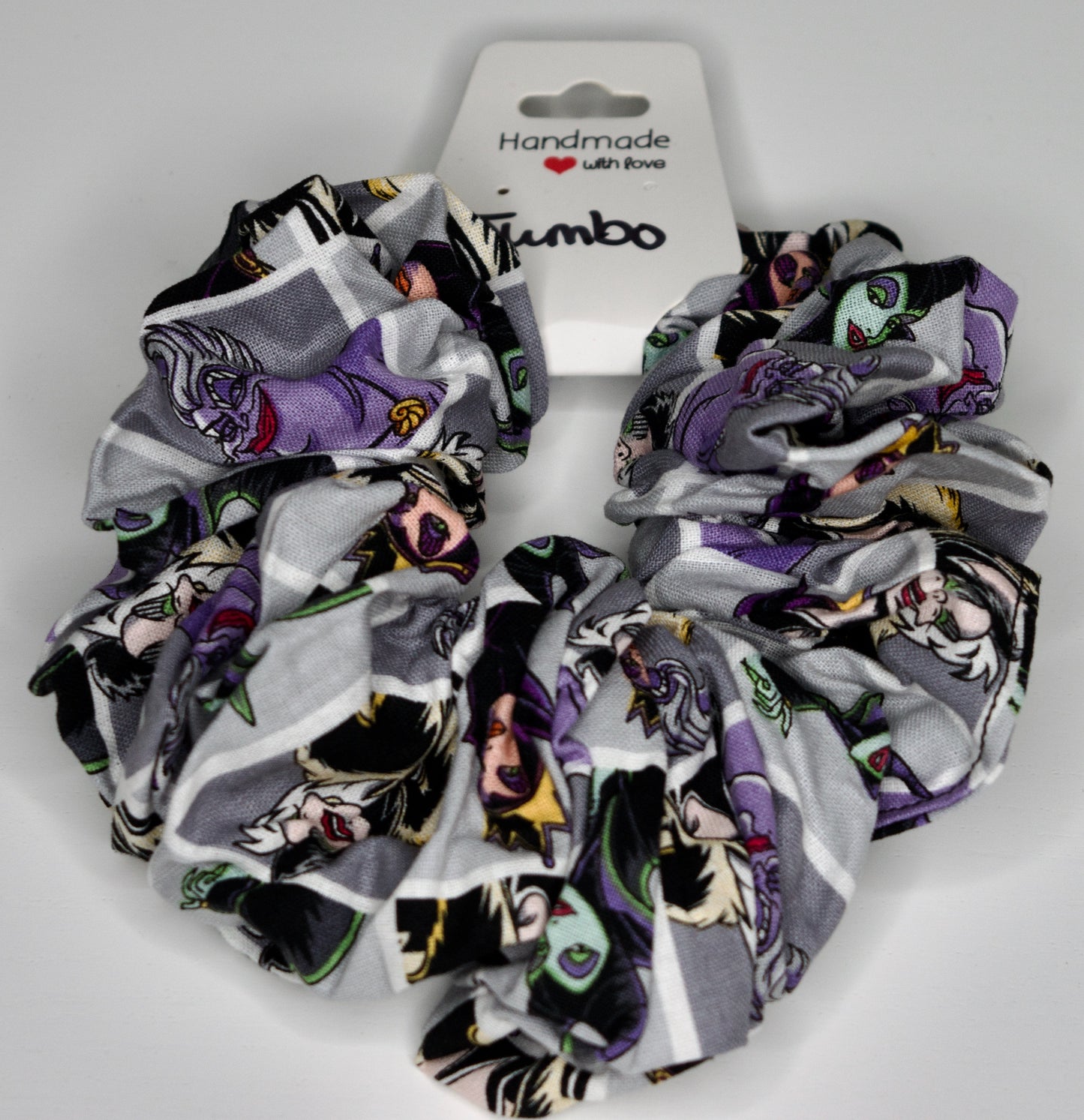 Jumbo Disney Villains Scrunchie