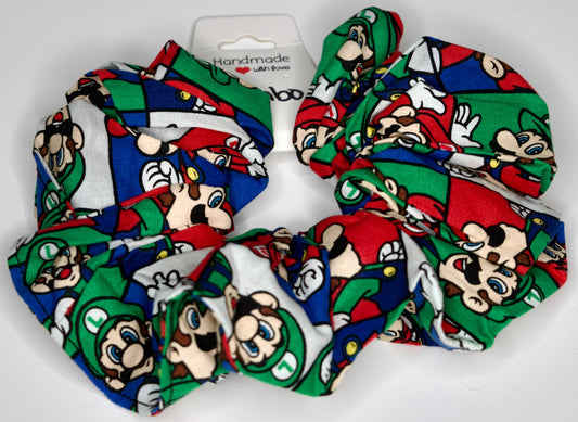 Jumbo Mario Scrunchie