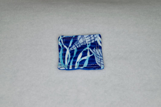 Shells / Blue Pocket Prayer Quilt