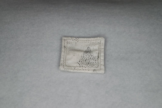 Black and Gray Dots Pocket Prayer Quilt