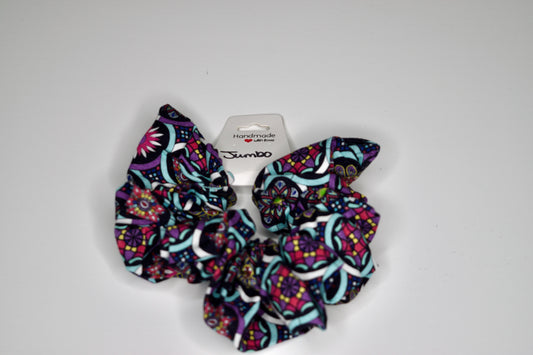 Jumbo Mandalas Scrunchie