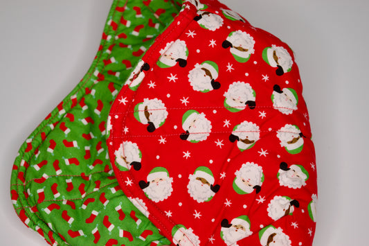 Santa / Stockings Large Bowl Cozy