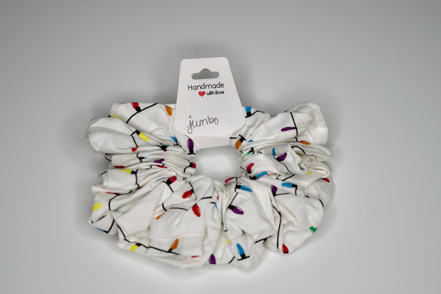Jumbo Christmas Lights Scrunchie
