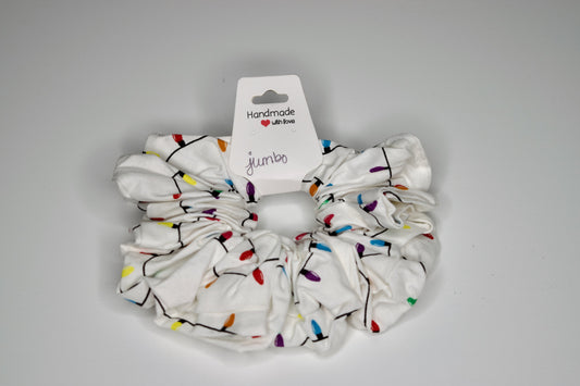 Jumbo Christmas Lights Scrunchie