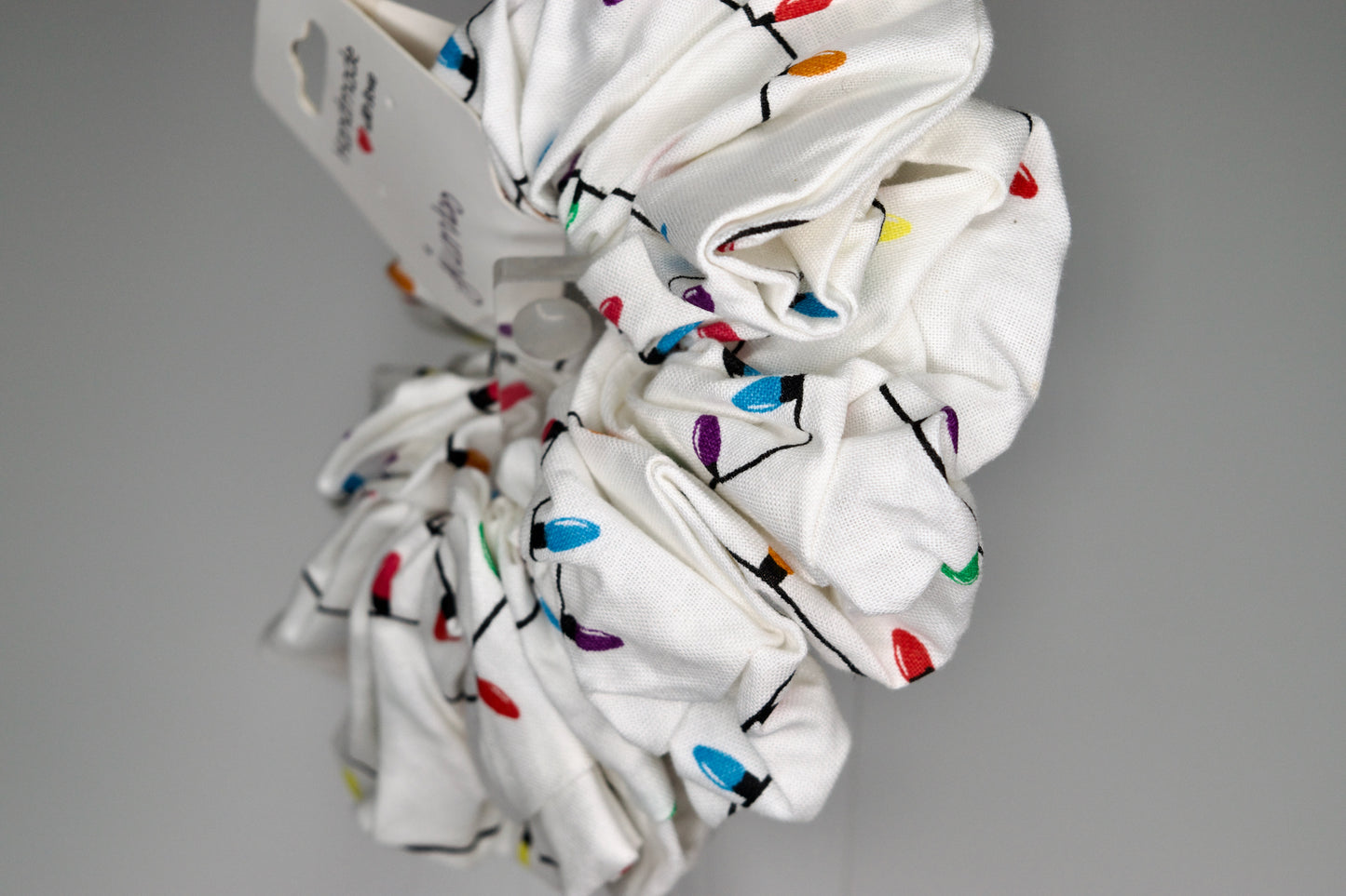Jumbo Christmas Lights Scrunchie