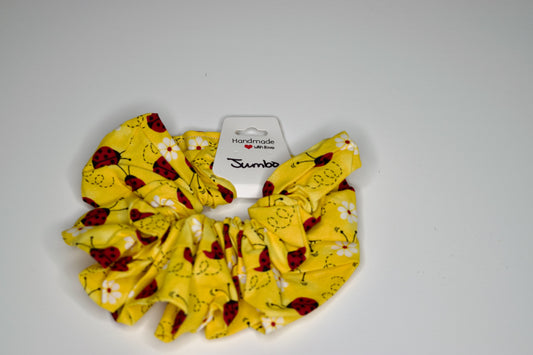 Jumbo Ladybugs Scrunchie