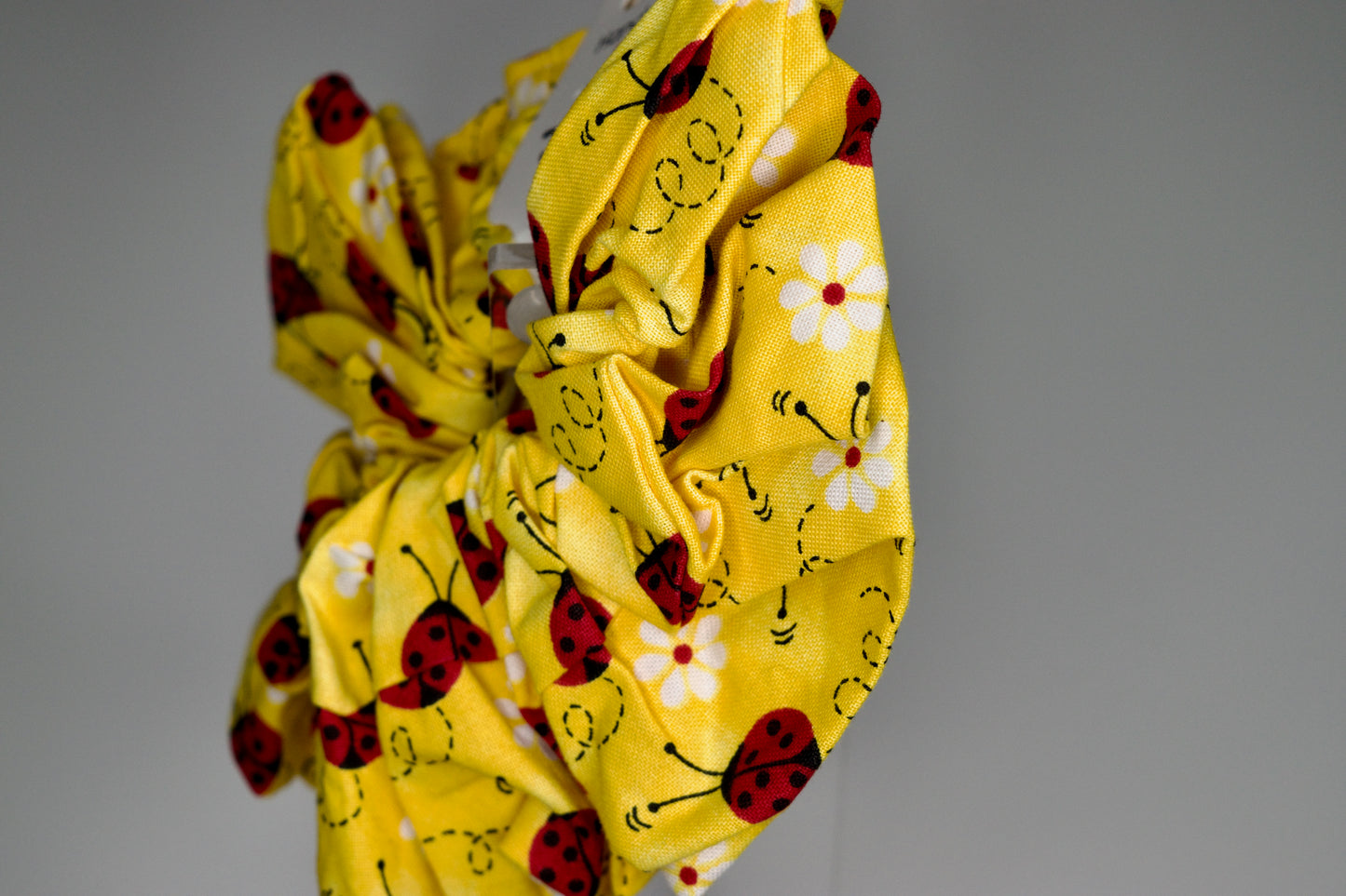 Jumbo Ladybugs Scrunchie