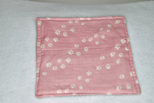 Pink and White Paws Lid Gripper