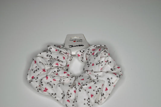 Jumbo Cat Faces Scrunchie