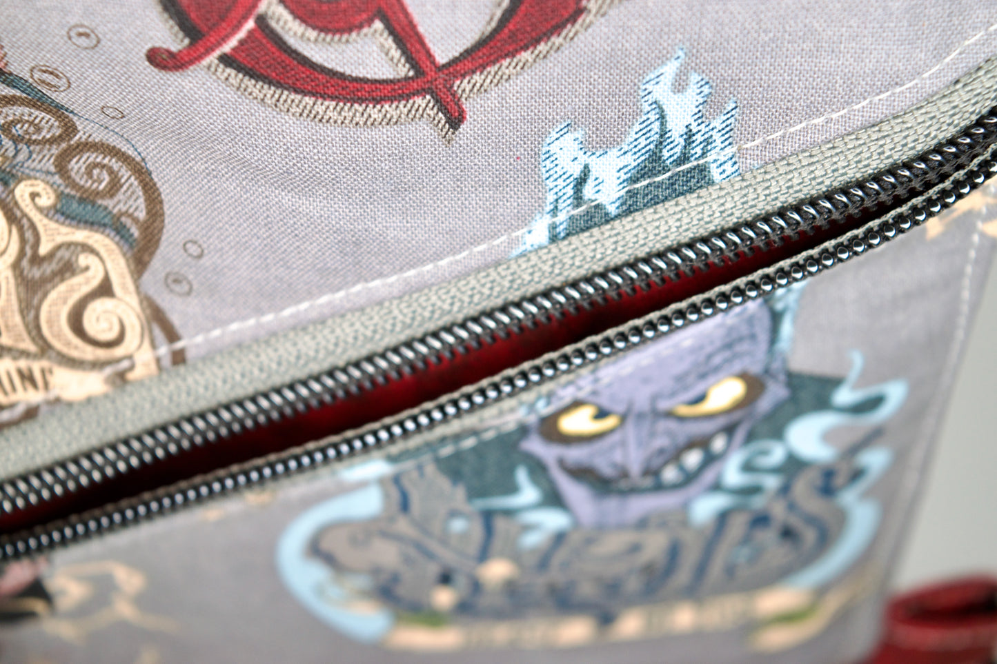 Disney Villains / Burgundy Crossbody Sling