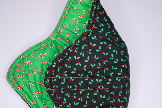 Candy Canes / Holly Medium Bowl Cozy