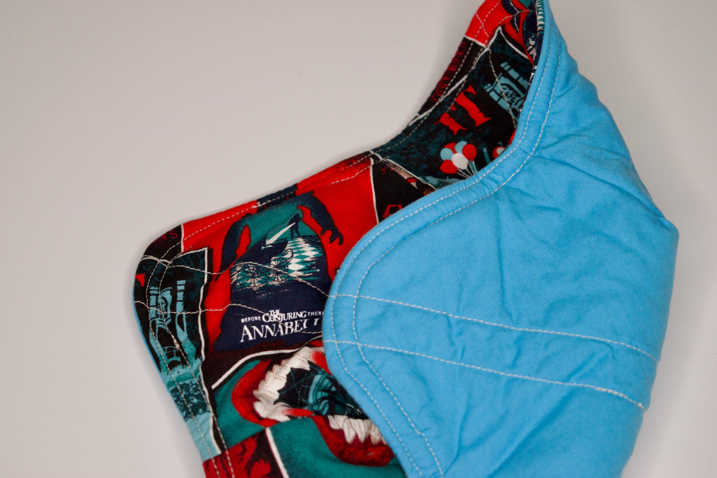 Horror Movies / Sky Blue Medium Bowl Cozy