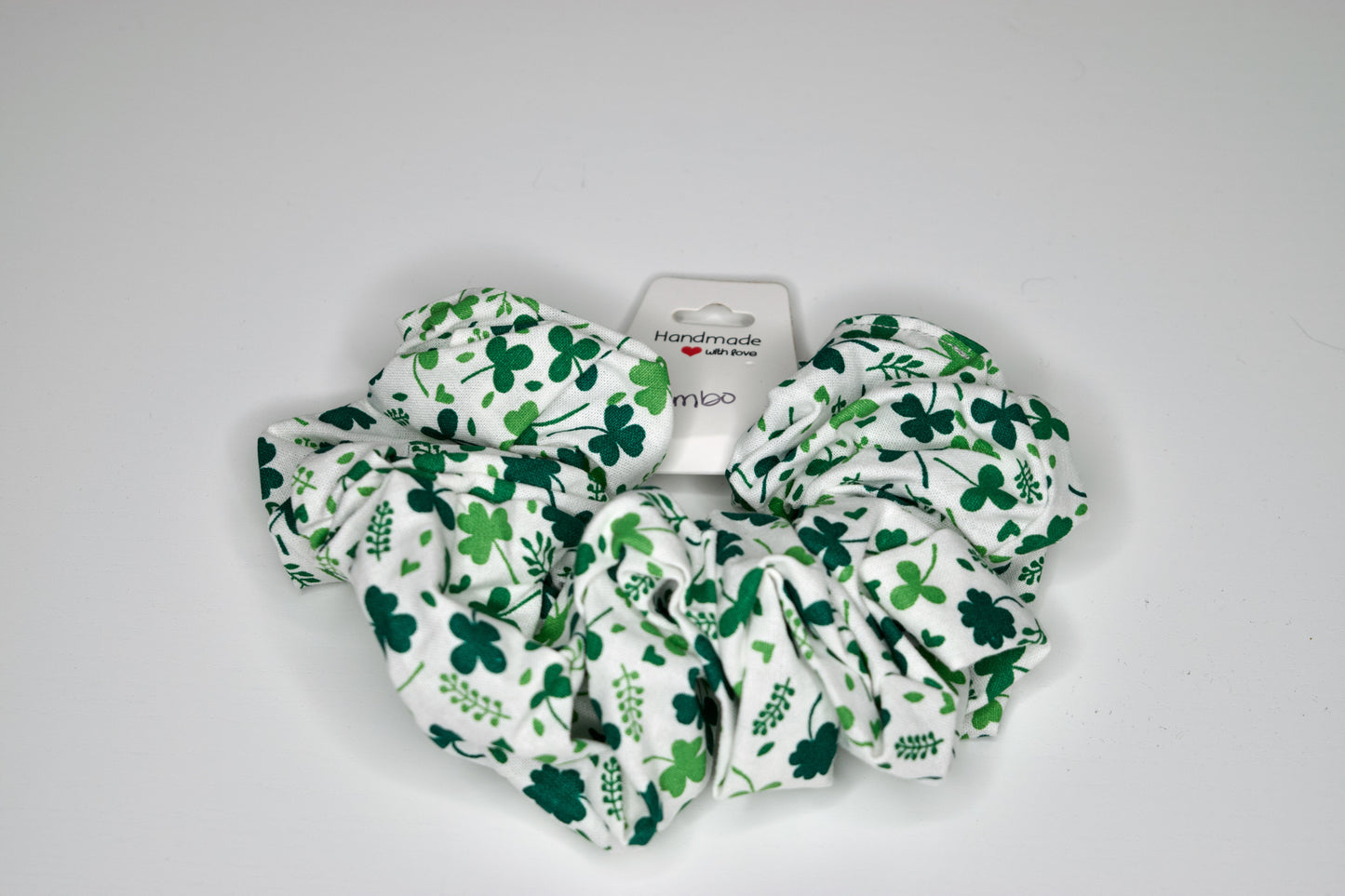 Jumbo Clovers Scrunchie