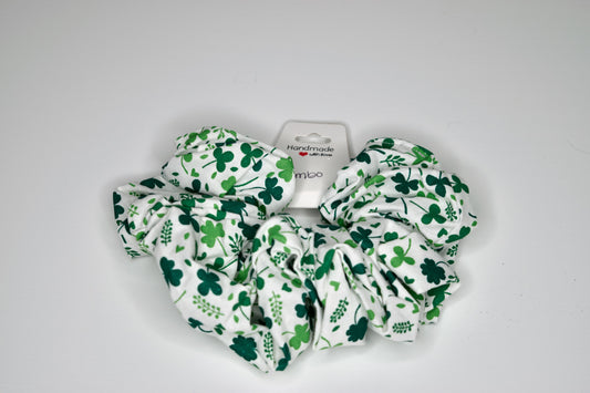 Jumbo Clovers Scrunchie