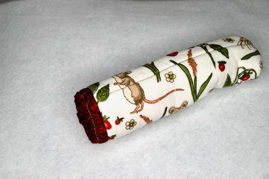 Mice / Red Leaves Skillet Handle Holder