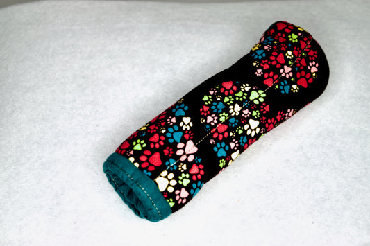 Paws / Teal Skillet Handle Holder