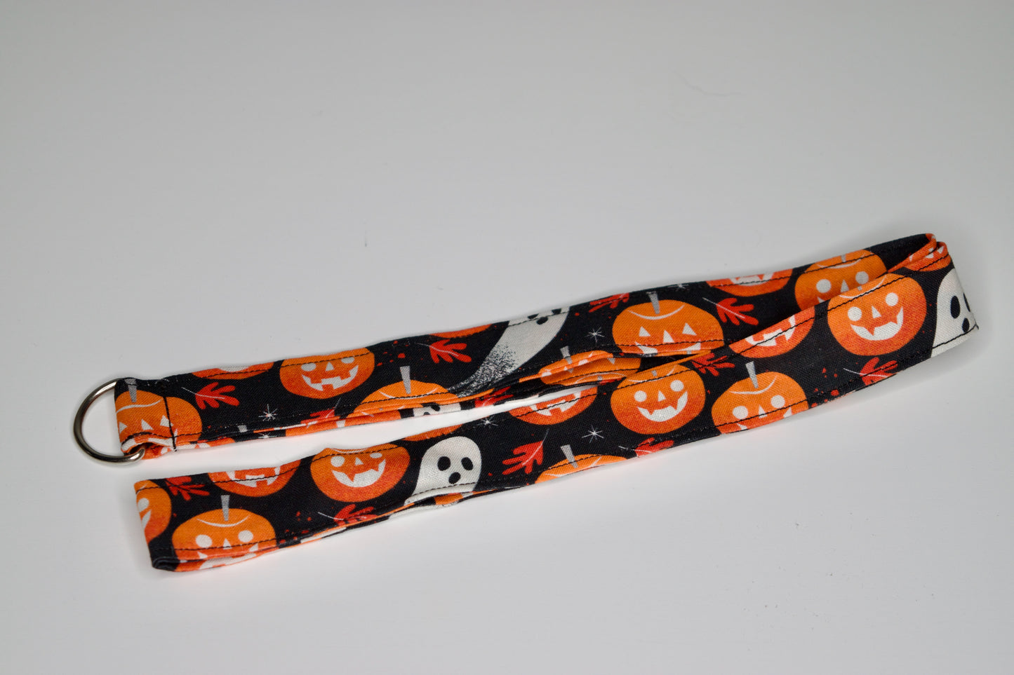 Pumpkins and Ghosts Lanyard