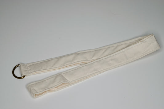 Cream Lanyard