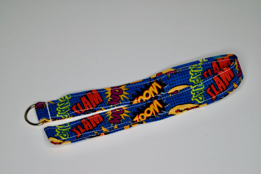Comic Bubbles Lanyard