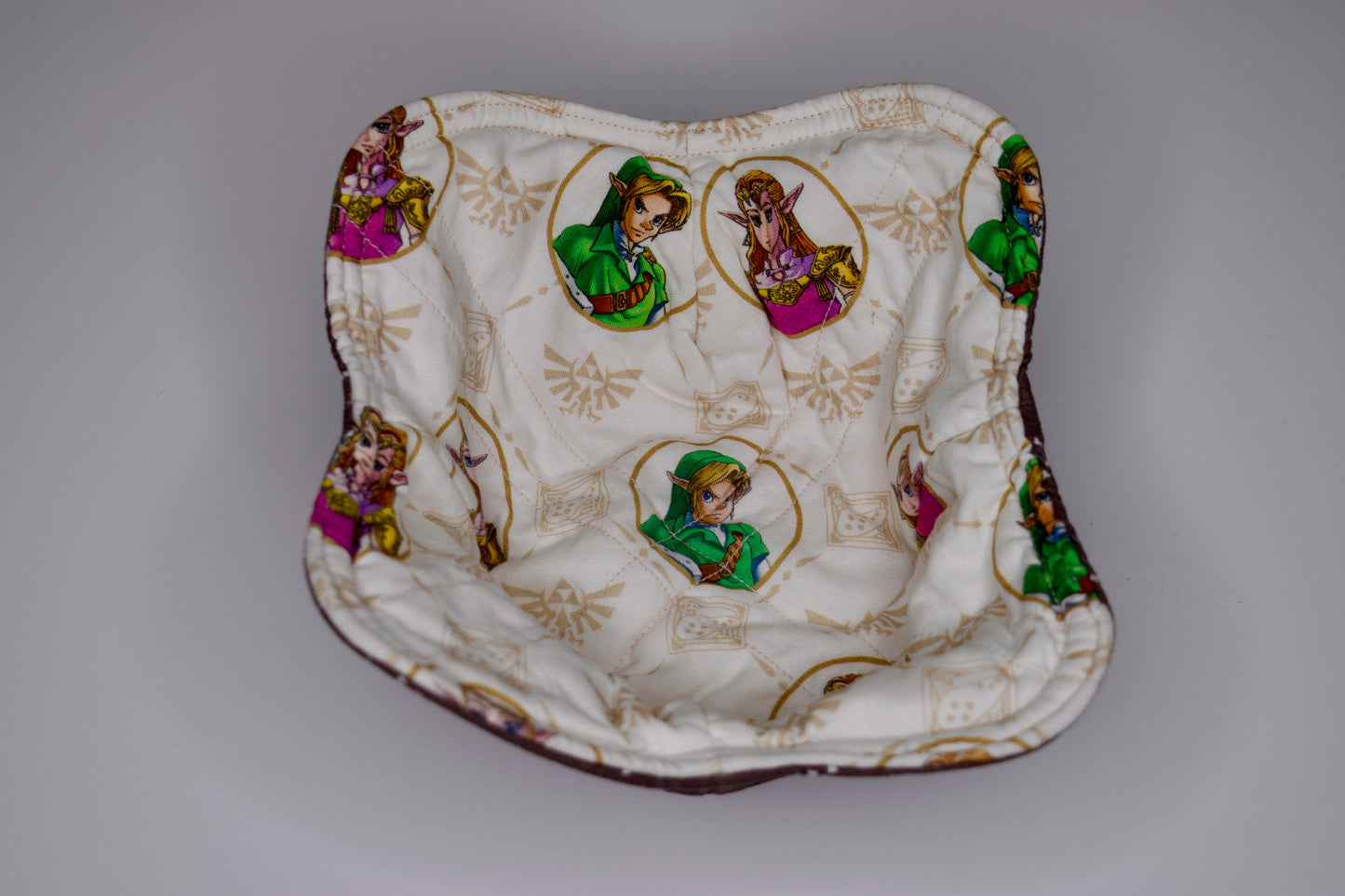 Zelda / Small White Flowers Small Bowl Cozy