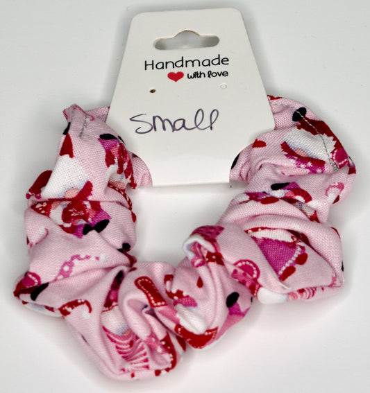 Small Valentine Gnomes Scrunchie