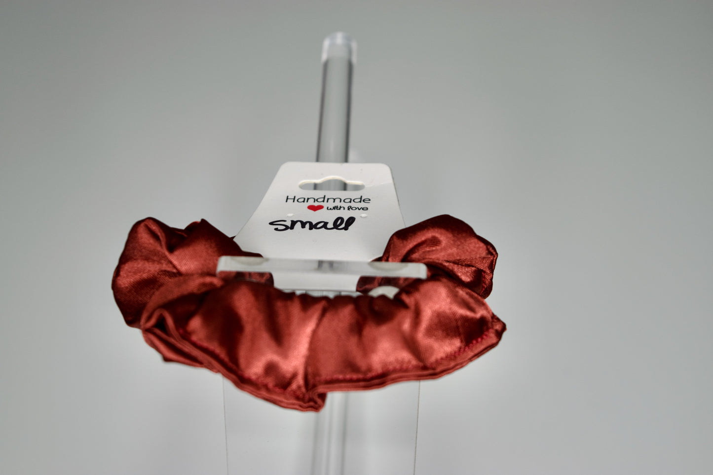 Small Copper Satin Scrunchie