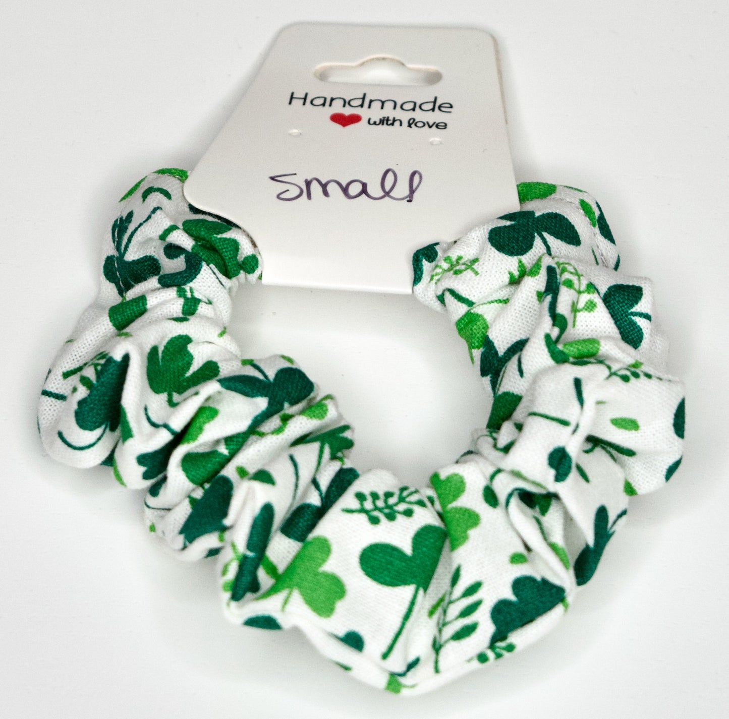 Small Clovers Scrunchie