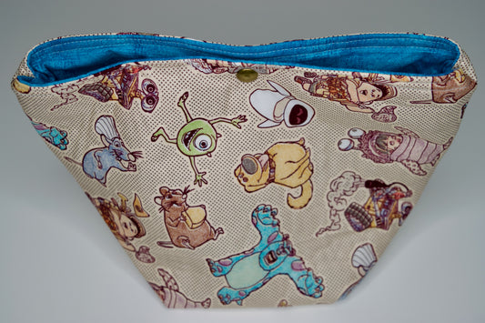Pixar / Blue Small Snap Pouch