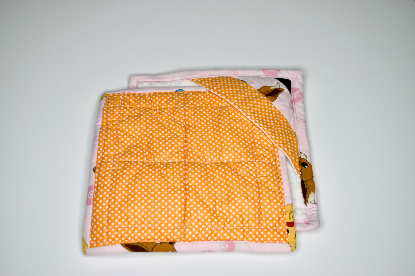 Pokemon and Polka Dot Safe Fingers Potholders