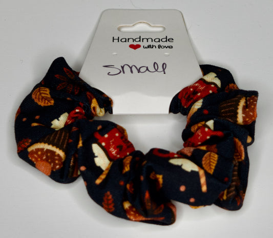 Small Pumpkin Spice Scrunchie