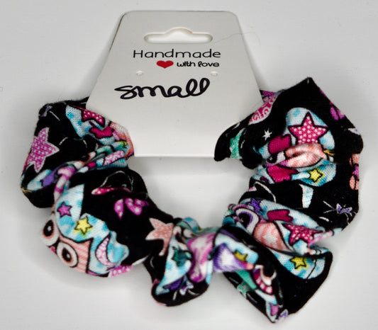 Small Night Owls Scrunchie
