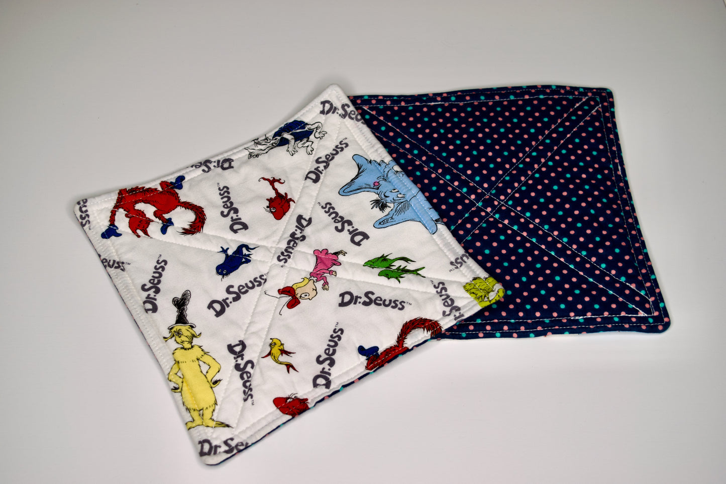 Dr. Seuss and Polka Dot Potholders