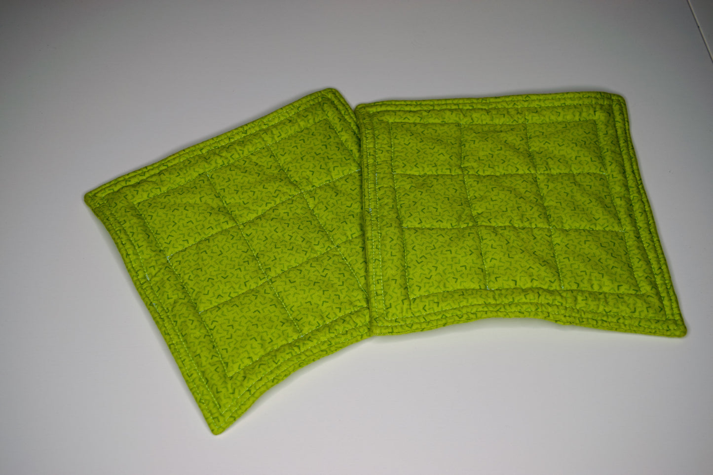 Disney and Lime Arrows Potholders