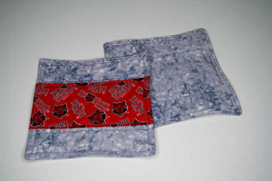 Arkansas State University (ASU Red Wolves) Potholders