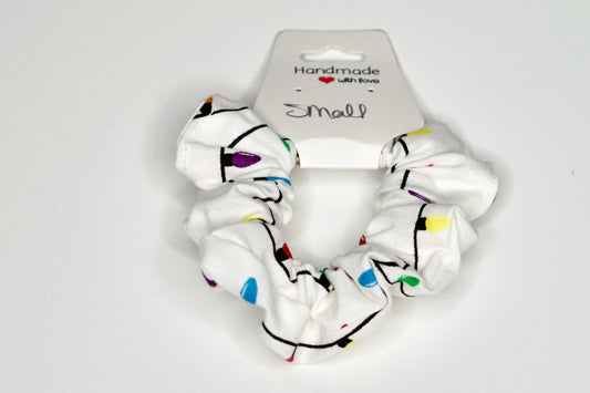Small Christmas Lights Scrunchie